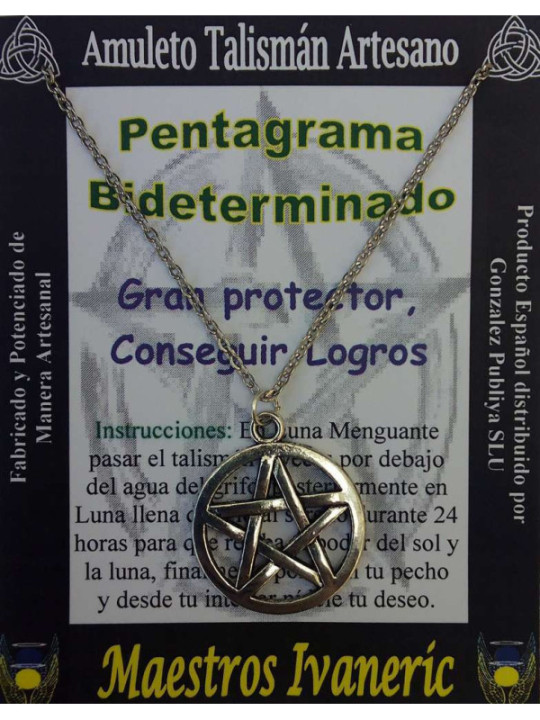 Talisman Handwerker Pentagramm Bideterminate