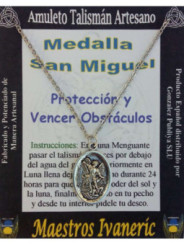 Talismanische Handwerker-Medaille des Heiligen Michael