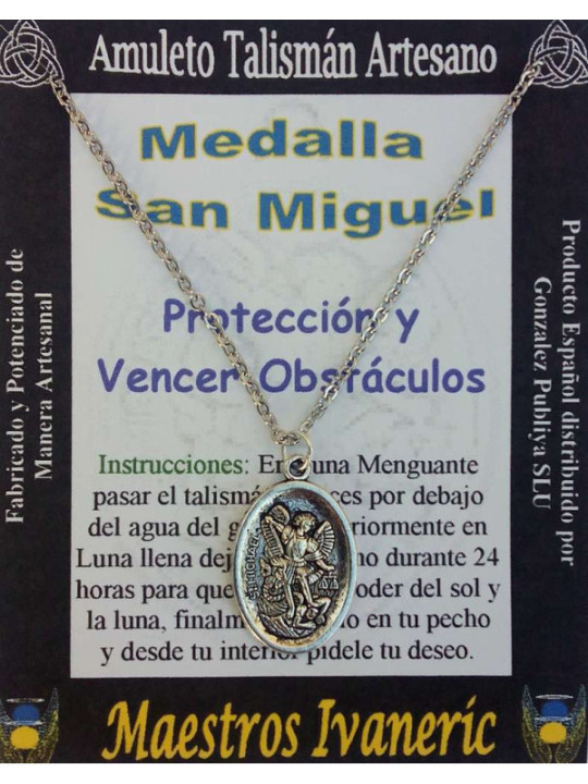 Talismanische Handwerker-Medaille des Heiligen Michael