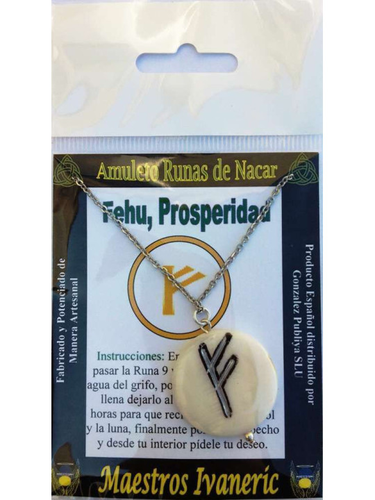 Prosperity Rune Pendant, Path Opener.