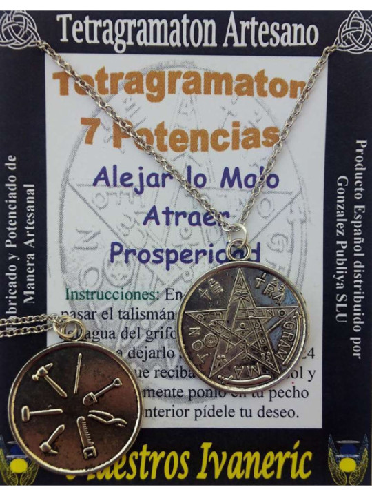 Amulett Tetragramaton 7 Kräfte