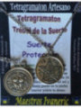 Glückliches Kleeblatt Tetragramaton Amulett