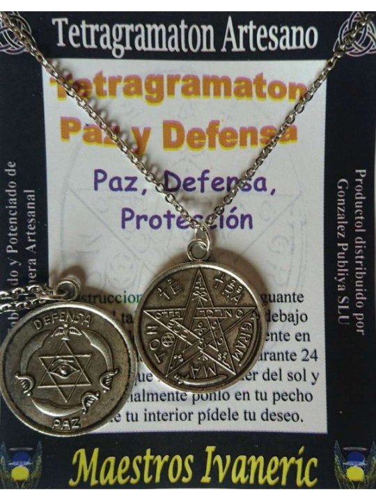 Amulett Tetragramaton Frieden und Verteidigung