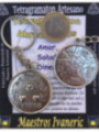 Schlüsselanhänger Amulett Tetragramaton Offene Wege