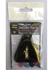 Mächtiges Amulett Morralito de la Heiligetisima Muerte (Das Amulett der kleinen Tasche des heiligen Todes)