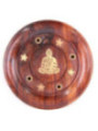 Sheesham Holz Buddha Buddha Räucherstäbchen Brenner