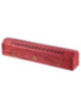 Rote Holzbox Griff Weihrauchbrenner Sonne, Mond Design
