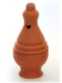 Handgefertigtes Steingutgefäß 17 cm