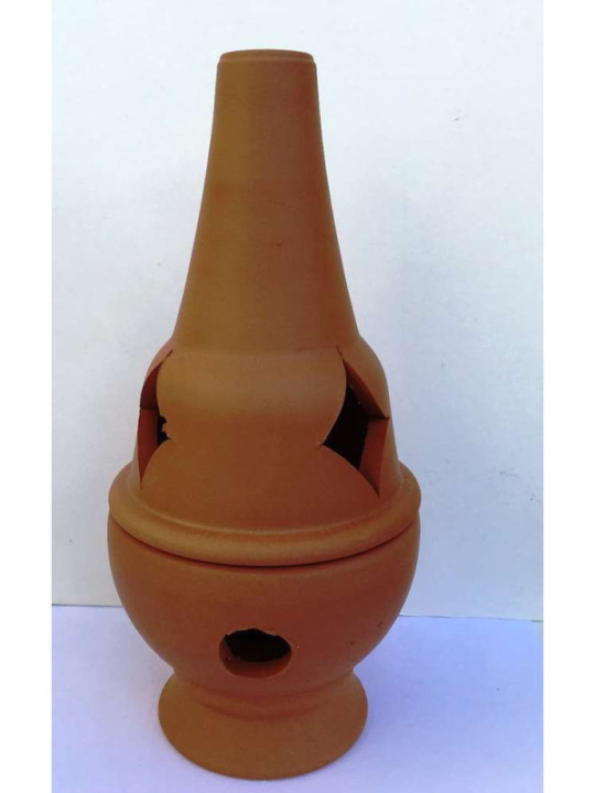 Handgefertigtes Tongefäß Rhombus 17 cm