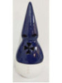 Nazarener Weihrauchfass weiß-blau 19cm