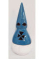 Weihrauchfass Handgemachtes Nazarener Weihrauchfass Blau-Himmelblau-Weiß 19cm