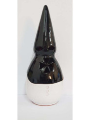 Nazarener Weihrauchfass 19cm Schwarz-Weißes Weihrauchfass