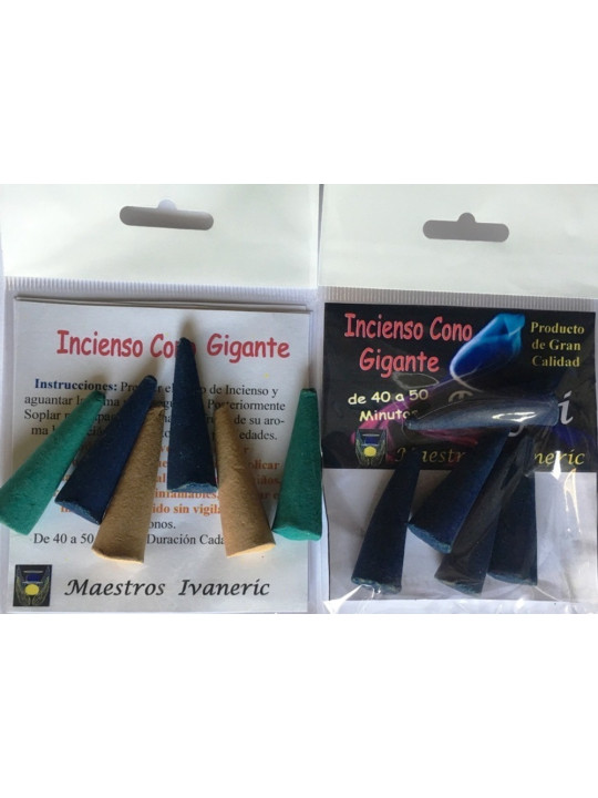 Premium Premium Kokosnuss-Riesen-Räucherkegel