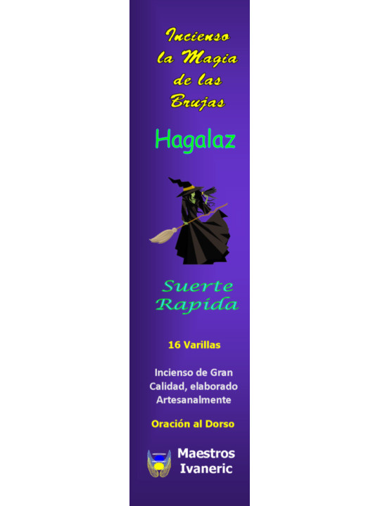 Hagalaz Hexe Potententized Weihrauch, Schnelles Glück